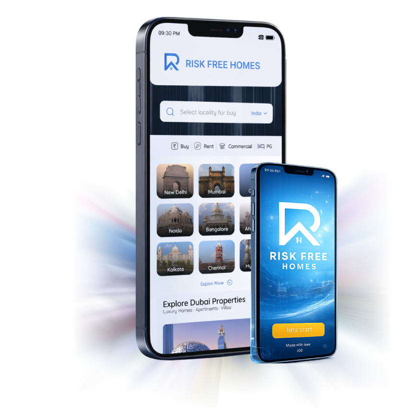 Two phones mockup